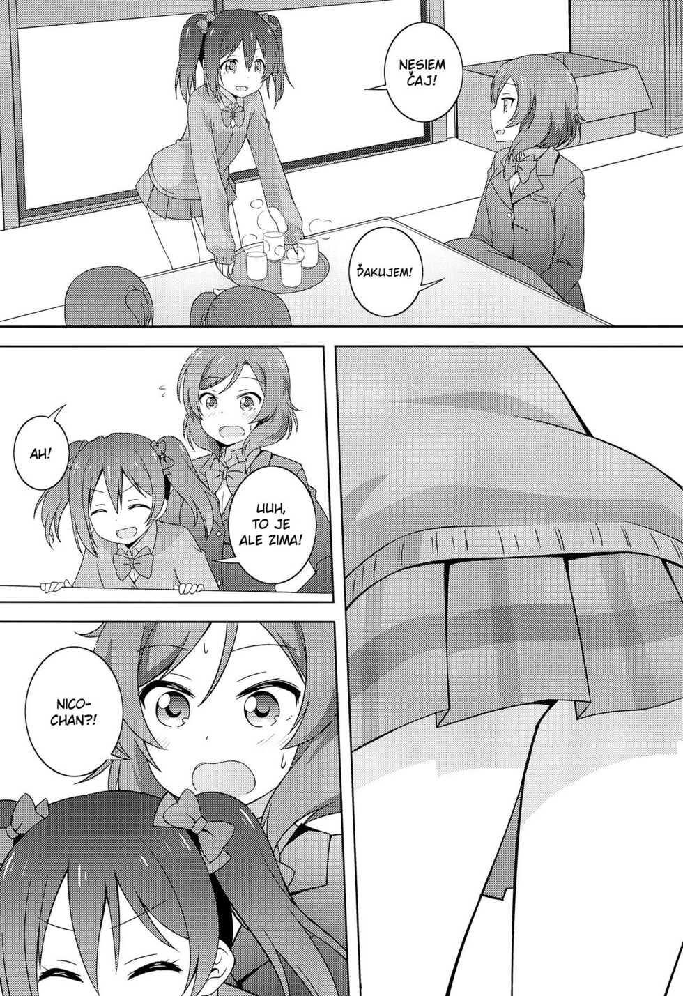 (Bokura no Love Live! 19!) [Umenomi Gahou (Umekiti)] Himitsu Gokko (Love Live!) [Slovak] [flowernal] - Page 10
