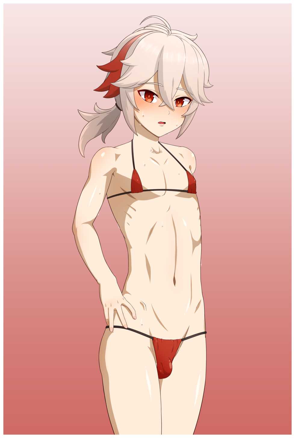 [Saburoku Juuhachirou] Inazuma Shota 3-nin no Ecchi na E (Genshin Impact) - Page 17