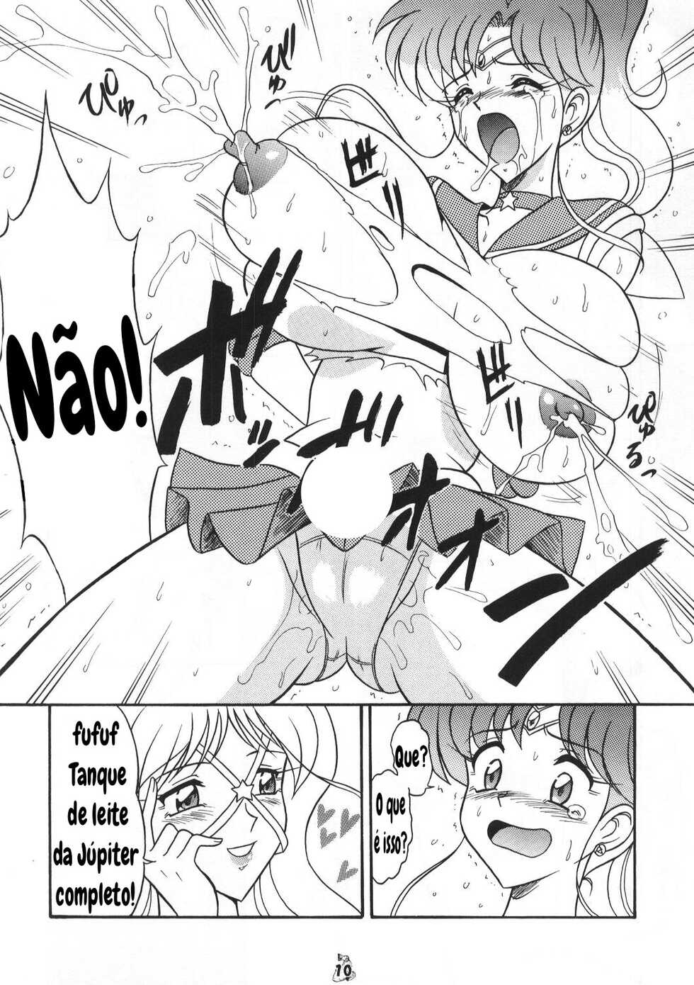 [Mutsuya (Mutsu Nagare)] Oshioki Mokusei Musume | Jupiter Girl’s Punishment (Sailor Moon) [Portuguese-BR] - Page 6