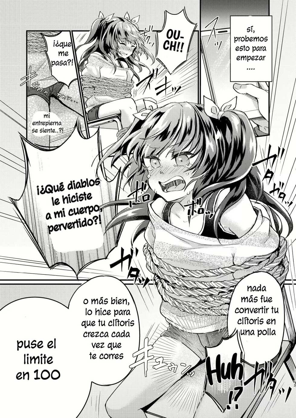 [Ichigo Syrup (Koori)] Tsundere Imouto Inbou Kaizou Keikaku [Spanish] - Page 14