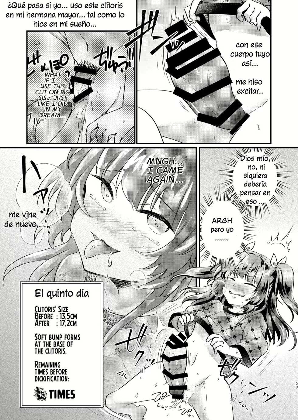 [Ichigo Syrup (Koori)] Tsundere Imouto Inbou Kaizou Keikaku [Spanish] - Page 24