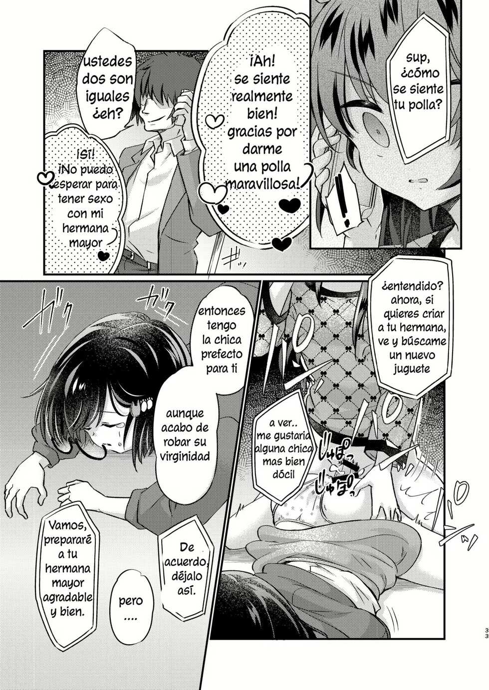 [Ichigo Syrup (Koori)] Tsundere Imouto Inbou Kaizou Keikaku [Spanish] - Page 34