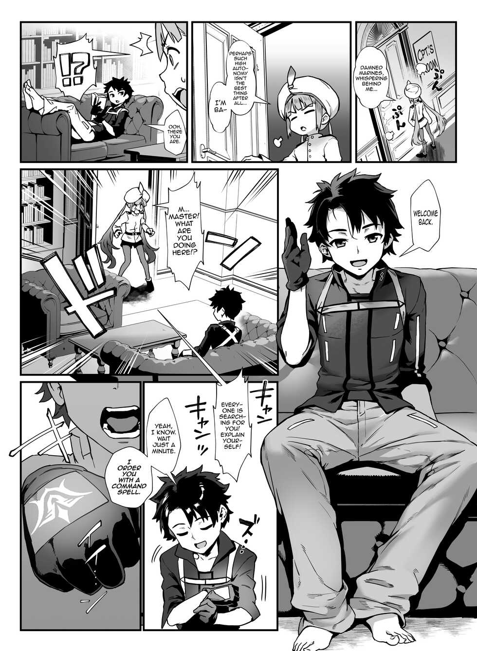 [Shinsei Frontier (Shinsei Lolishota) (Jairou, Kozi)] Captain Nemo to Nakadashi Dairankou (Fate Grand Order) [English] [mysterymeat3] [Digital] - Page 9