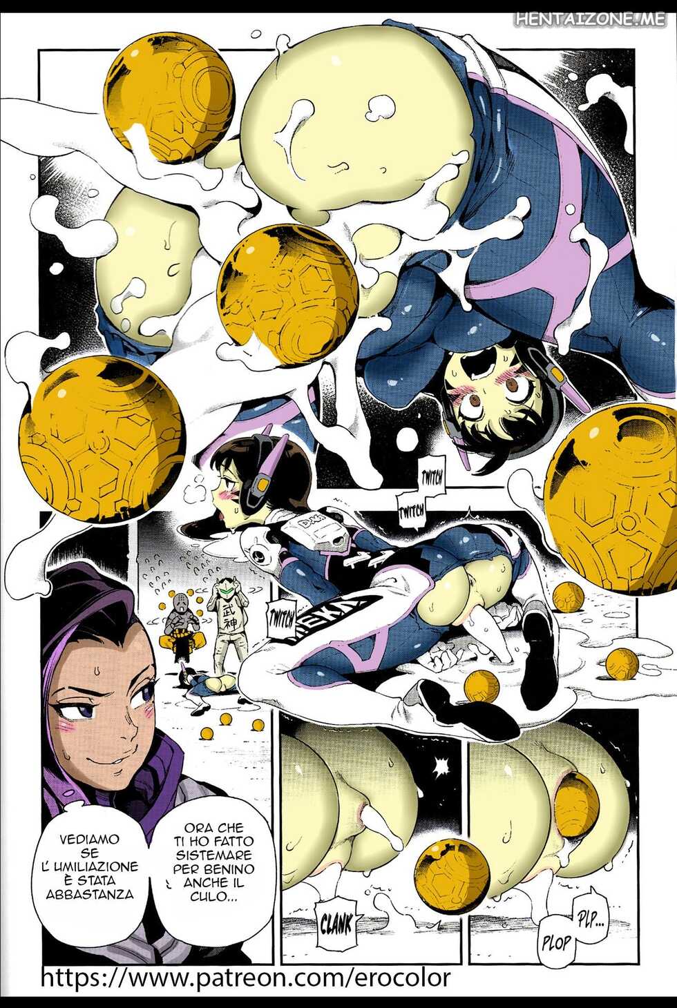 (FF30) [Bear Hand (Fishine, Ireading)] OVERTIME!! OVERWATCH FANBOOK VOL. 2 (Overwatch) [Italian] [Colorized] - Page 15