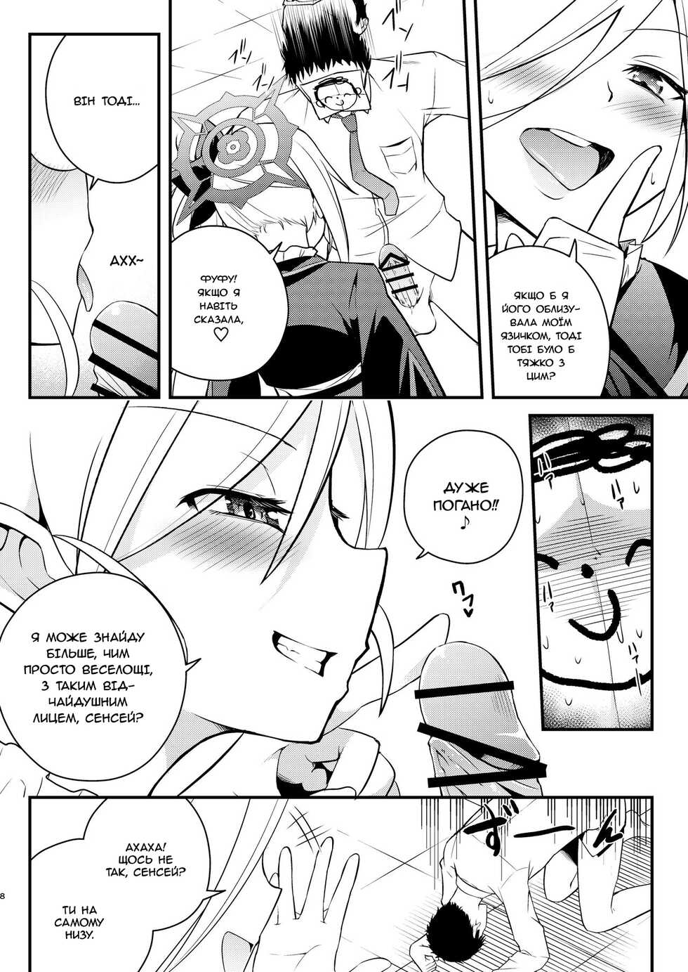 [Jisyakunyudo (Hayuta)] Kouji, Koakumaooshi (Blue Archive) [Ukrainian] [MakDesu] [Digital] - Page 7