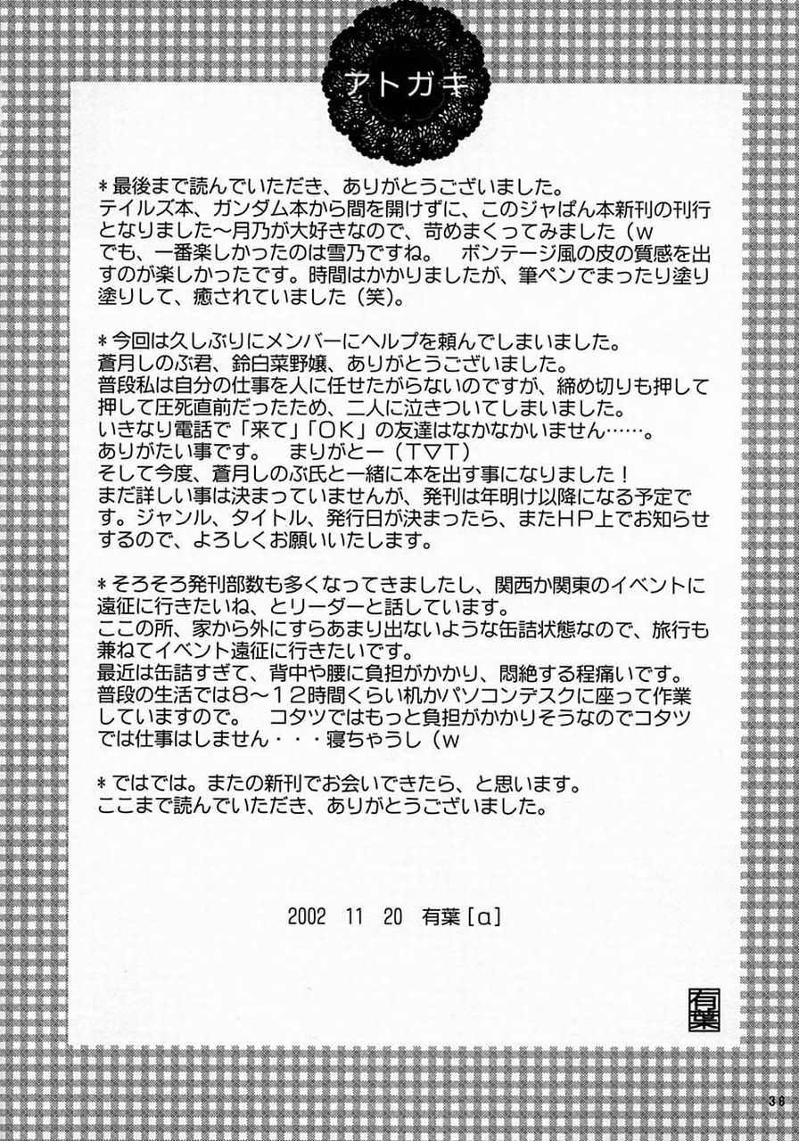 [AKABEi SOFT (ALPHa)] Yaritate! Tsukinoman (Yakitate!! Japan) - Page 37