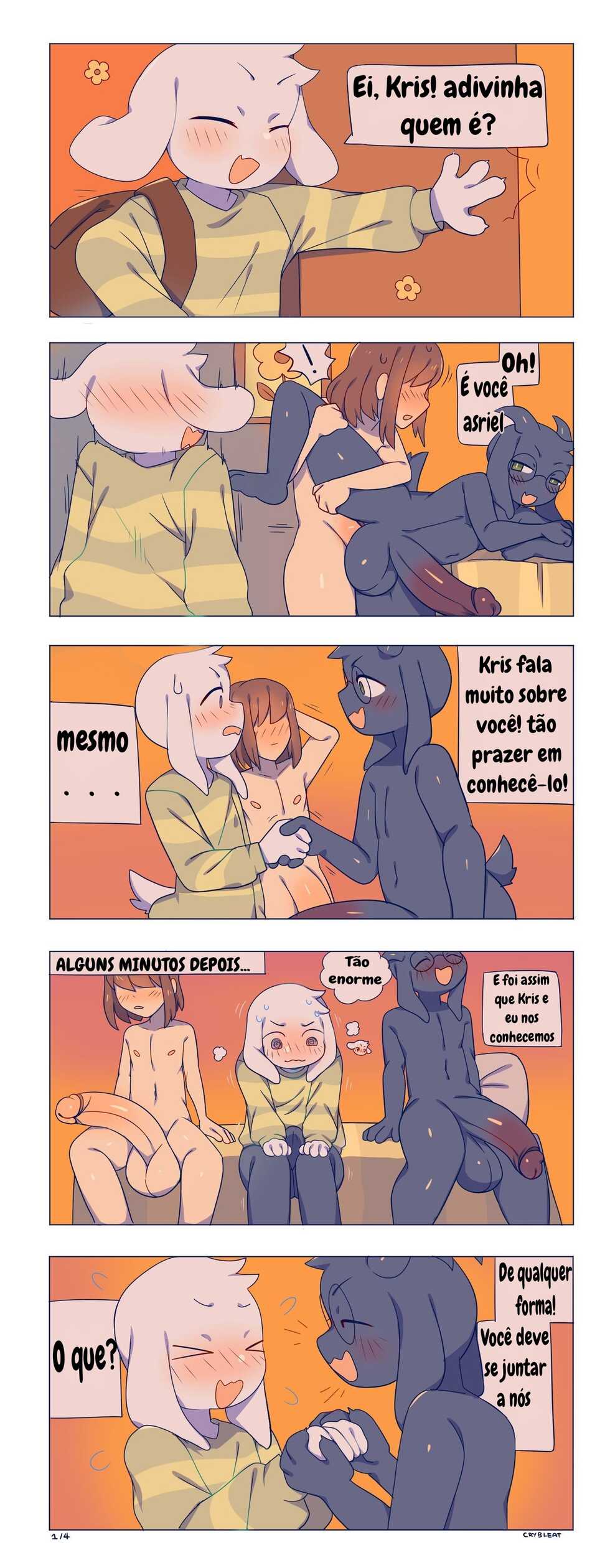 Asriel Gangbang (Deltarune) - Page 1