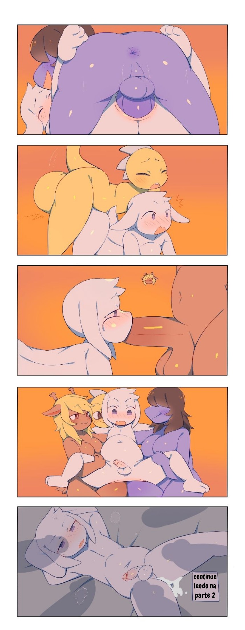 Asriel Gangbang (Deltarune) - Page 5