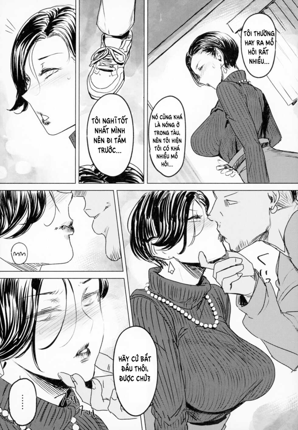 (C101) [Isocurve (Allegro)] Hitozuma Futei Koubi Zuroku Aibiki Swapping/Reiko [Vietnamese] - Page 4