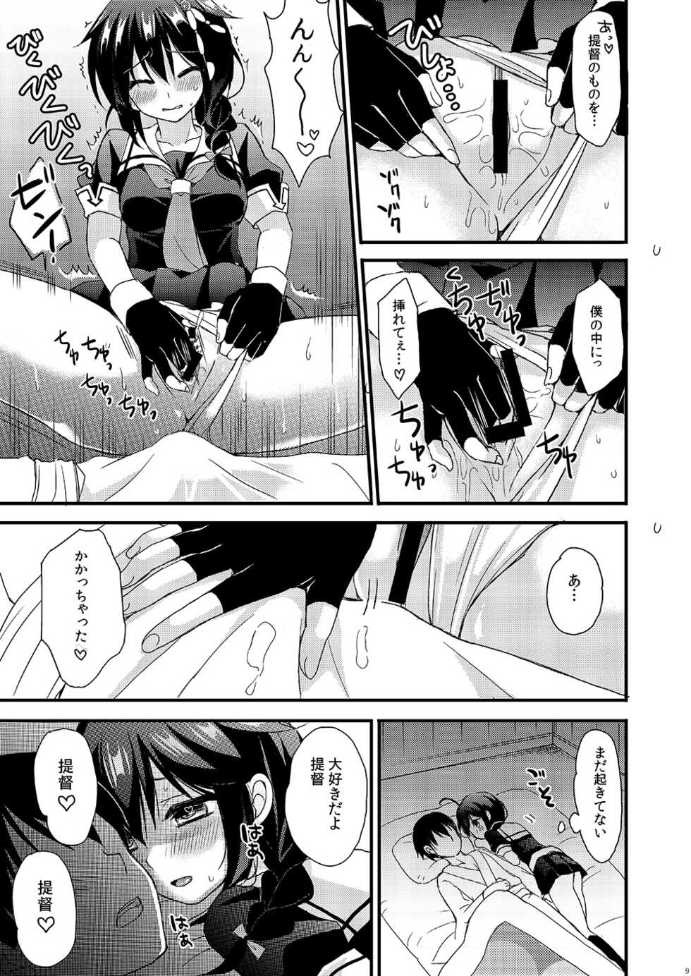 [PigPanPan (Ikura Nagisa)] Shigure Yandere (Kantai Collection -KanColle-) [Digital] - Page 7