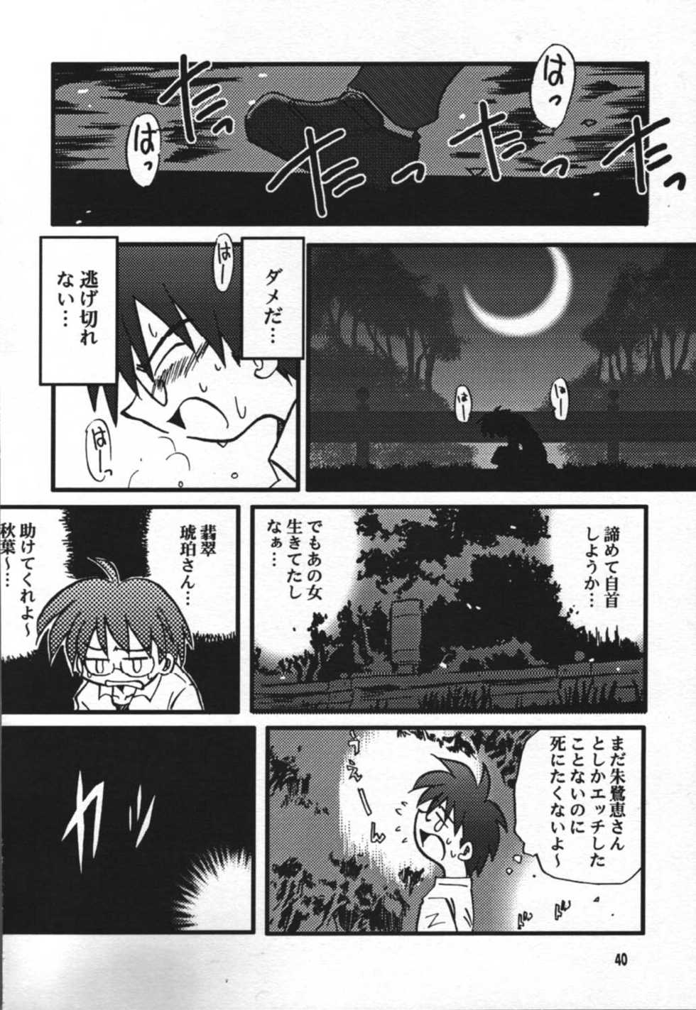 [Nyankotei (Kurogane Gin)] Kyuuketsu Shoudou Yubi Chupa Riron (Tsukihime) - Page 40