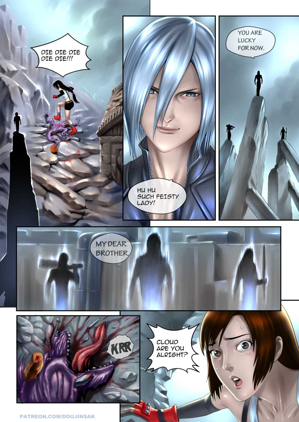 [Doujinsak] Giantess Fantasia 2 (Final Fantasy VII) - Page 30
