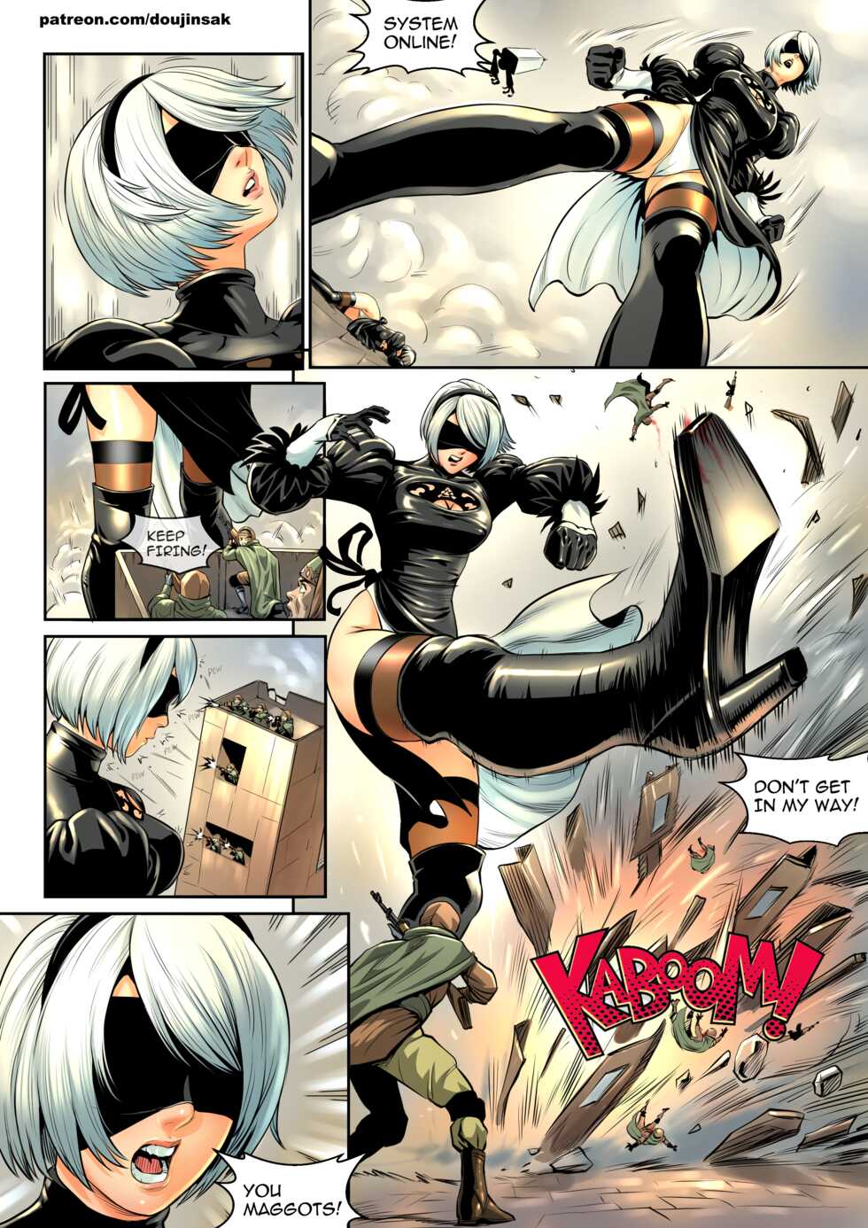 [Doujinsak] NIER: GIGANTES - Page 9