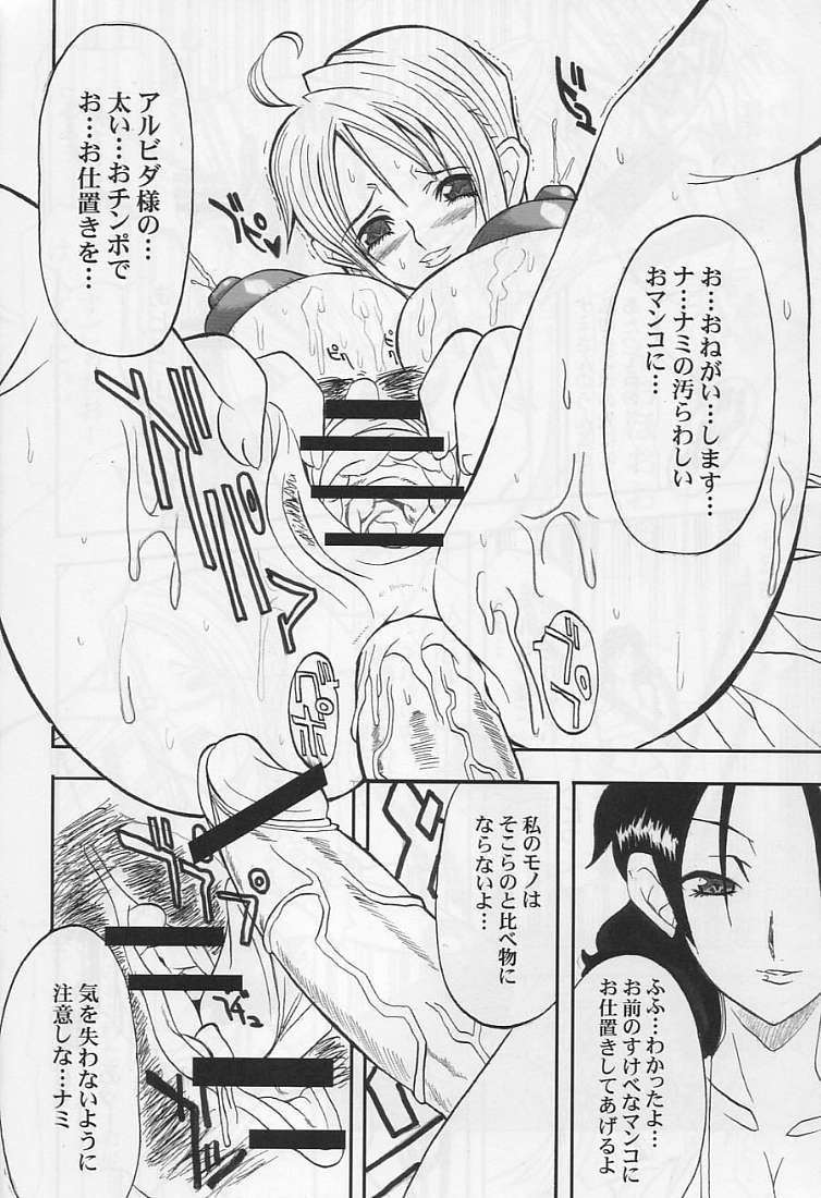 (SC22) [Youkai Tamanokoshi (CHIRO)] The Silent seA (One Piece) - Page 17
