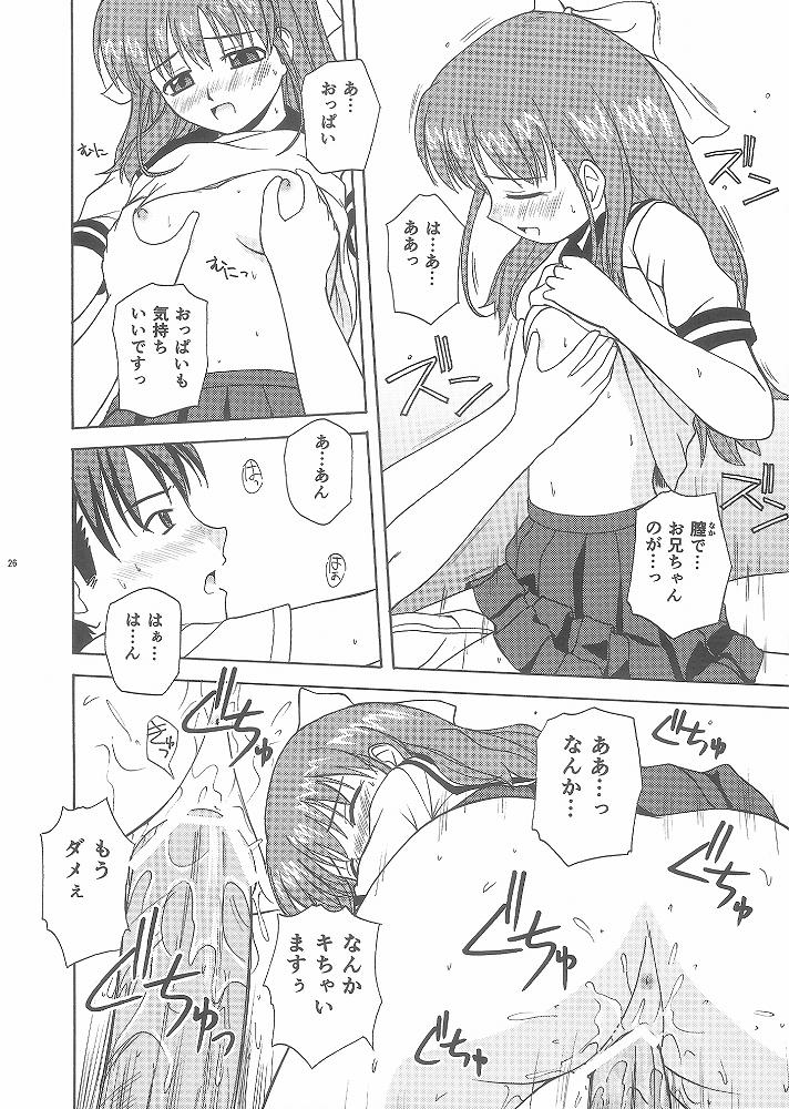(C65) [G-SCAN CORP. (Satou Chagashi)] One Love Twins (Onegai Twins) - Page 25