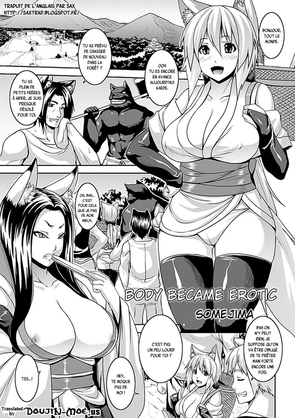 [Somejima] Nikutai Tenjite Erotonasu | Body Became Erotic (Comic Unreal Anthology Irekawari Hyoui Phantasm Vol. 2) [French] {SAXtrad} [Digital] - Page 1