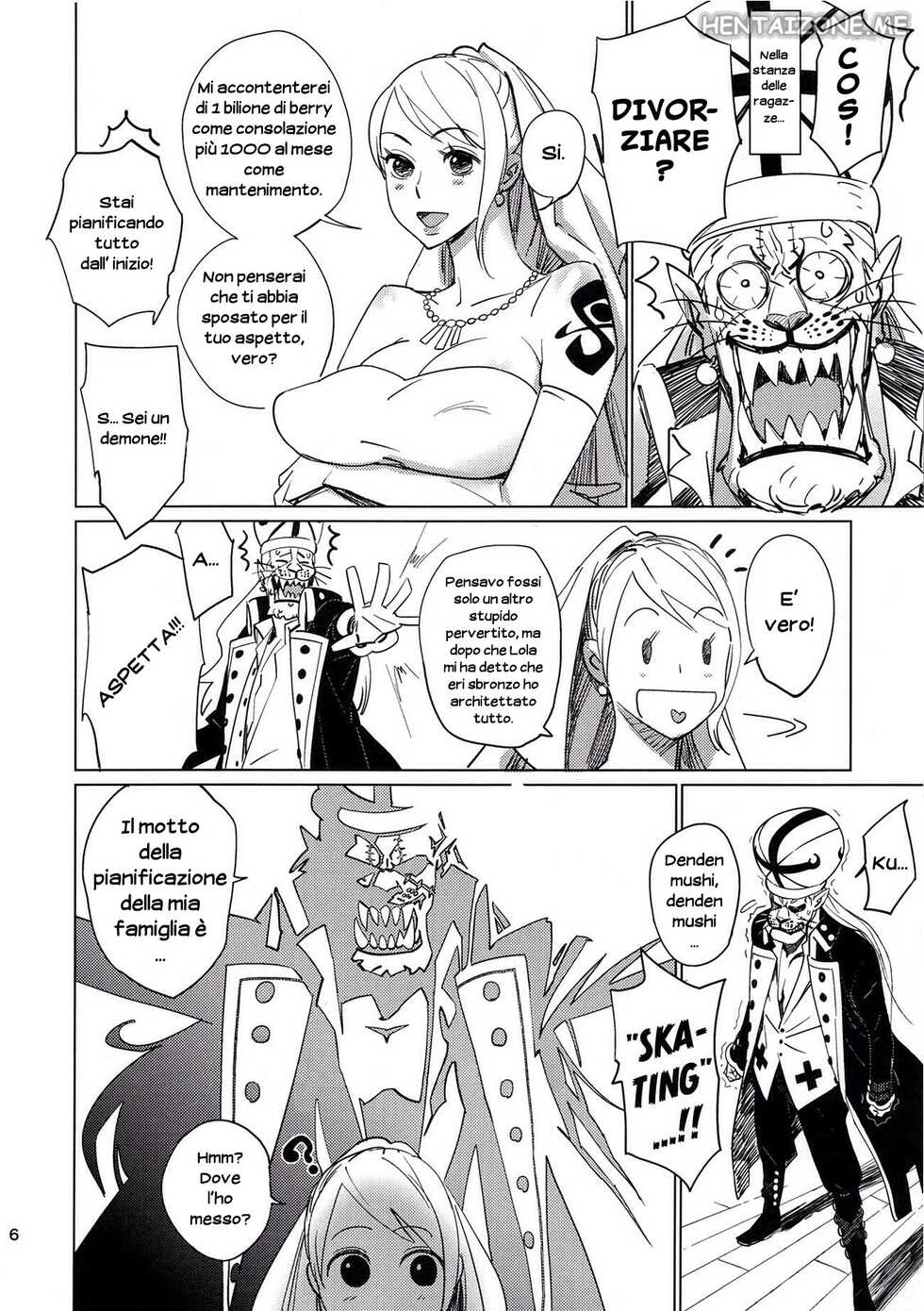 (C73) [Abradeli Kami (Bobobo)] Shinsekai | Il Matrimonio Felice di Nami (One Piece) [Italian] [Hentai Zone] [Decensored] - Page 5