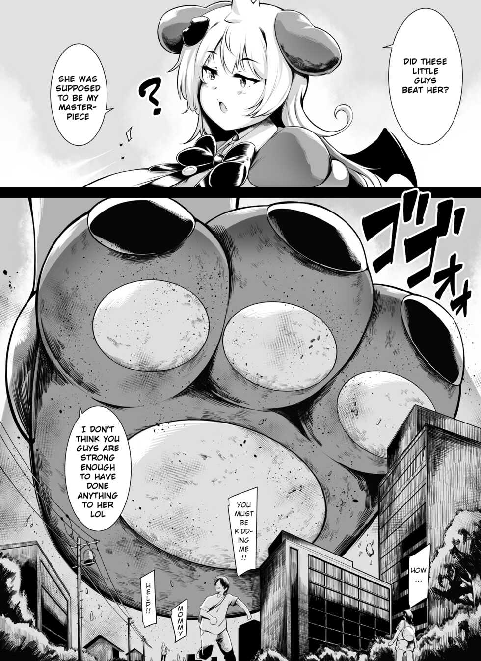 [Toka] Bakunyuu Kitsune Mimi Mahou Shoujo wa Kyodaika shika Dekimasen! 2 | Big breasted fox eared magical girl can only be huge! 2 [English] - Page 3