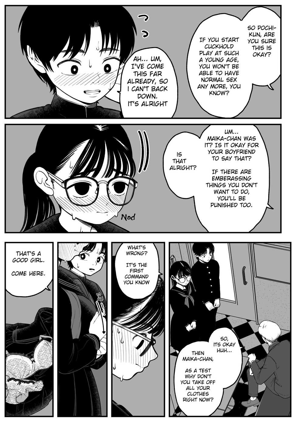 [Dochakuso Happy! (Yumekawa Dododo-chan)] Boku to Kanojo to Goshujin-sama no Fuyuyasumi | Me, My Girlfriend, and Master's Winter Vacation [English] [Strawberrytl#8340] [Digital] - Page 5