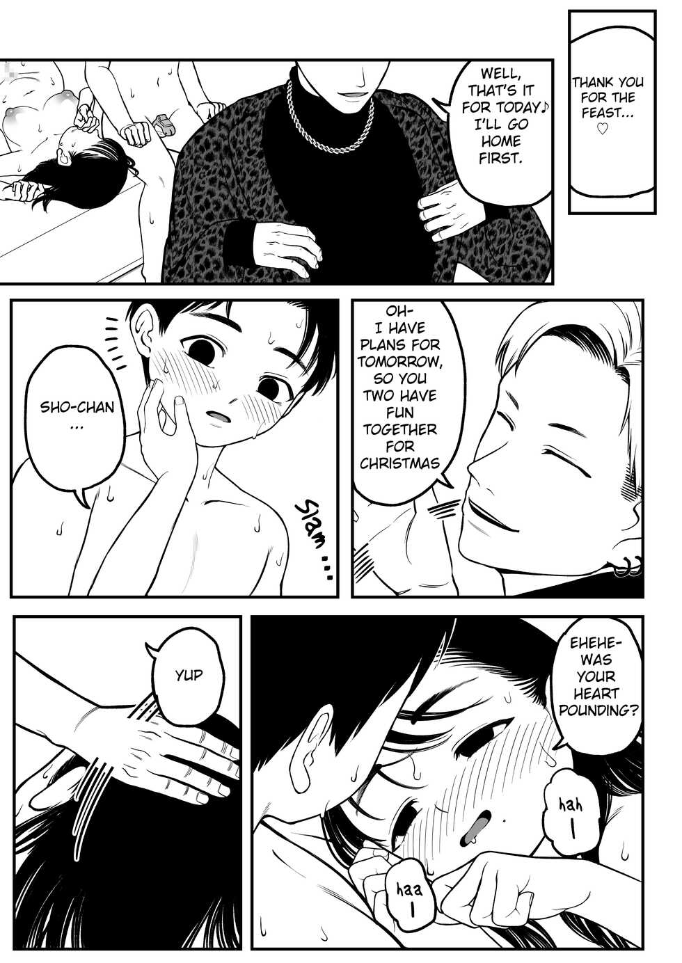[Dochakuso Happy! (Yumekawa Dododo-chan)] Boku to Kanojo to Goshujin-sama no Fuyuyasumi | Me, My Girlfriend, and Master's Winter Vacation [English] [Strawberrytl#8340] [Digital] - Page 27