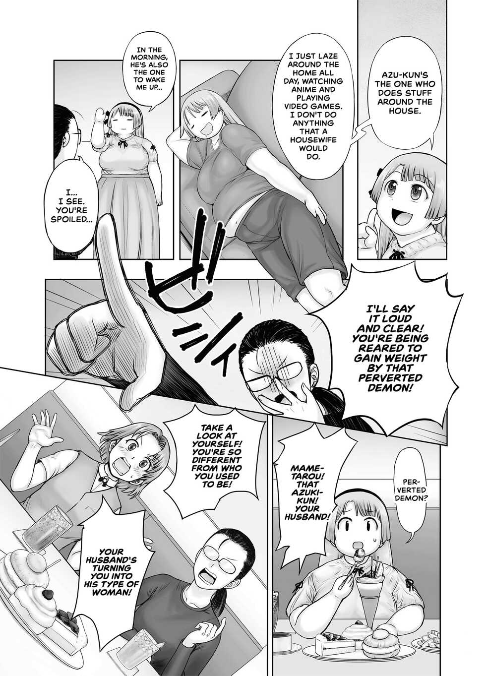[Marumaru Arumajiro (Majirou)] Watakushi, Futotte Shimaimashita ga? [English] [CulturedCommissions] - Page 16