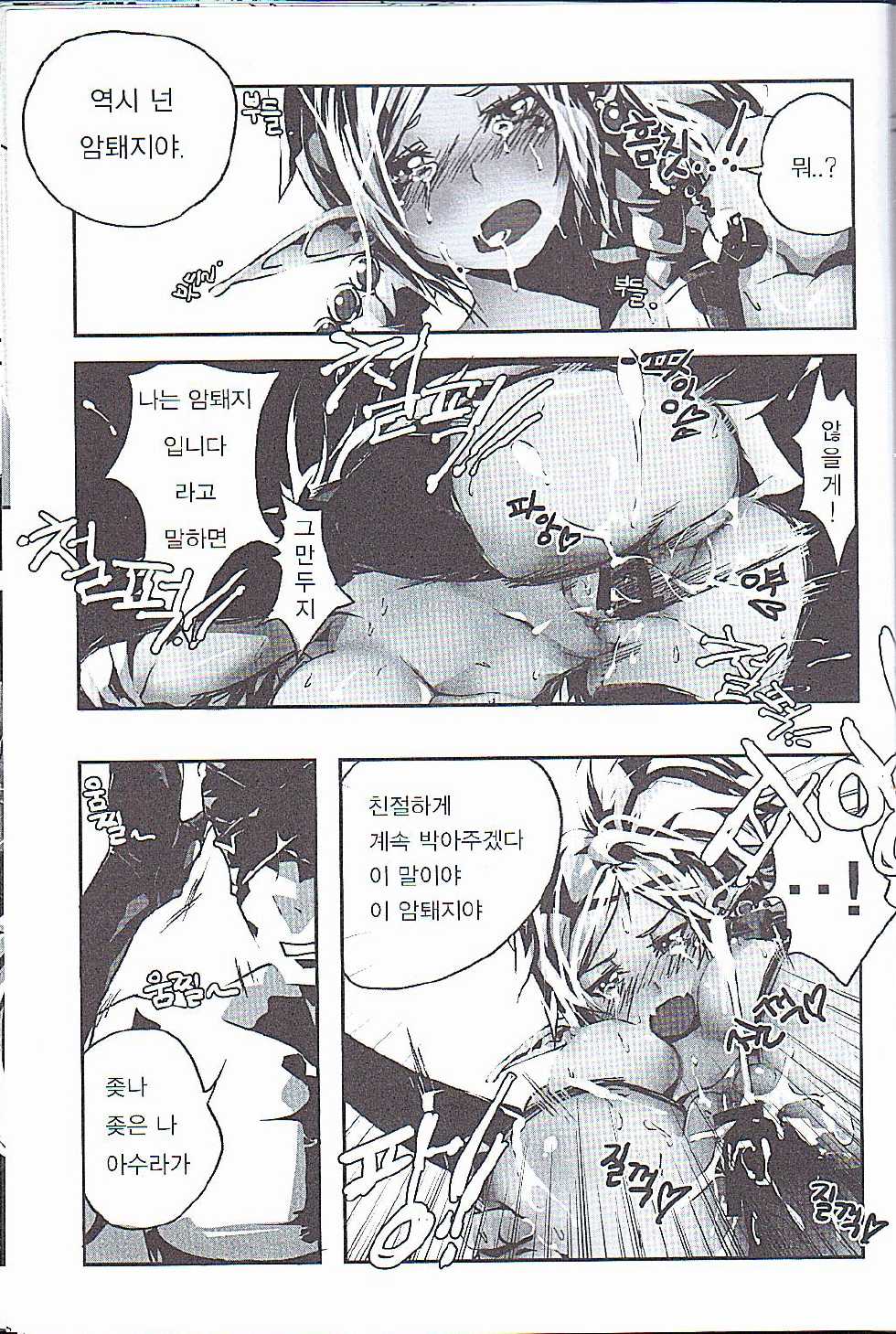 [Dirty Star (BusanTerious)] Tei Shit Kairaku - Bad Shit Pleasure | 저질 쾌감 (Dungeon Fighter Online) [Korean] - Page 13