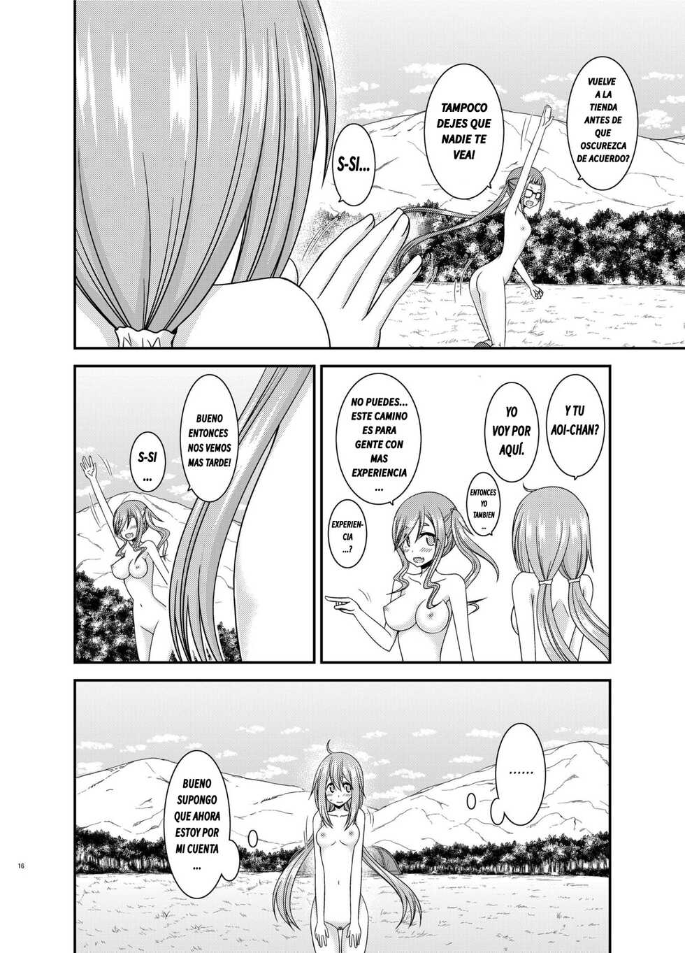 [valssu (Charu)] Yagai Roshutsu Katsudou Circle Jou | Club De Exhibicionismo Al Aire Libre Parte 1 (Yuru Camp) [Spanish] [Digital] - Page 15