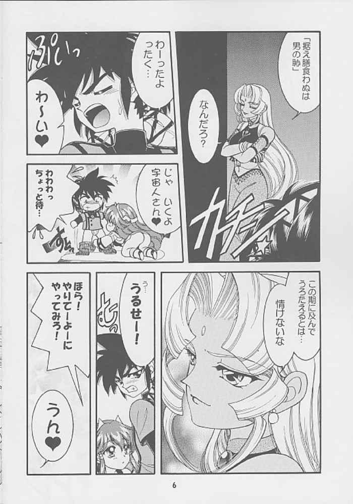 (C69) [Honey no Tsuki (Dora Q Ran)] Got Love! (Vandread) - Page 5