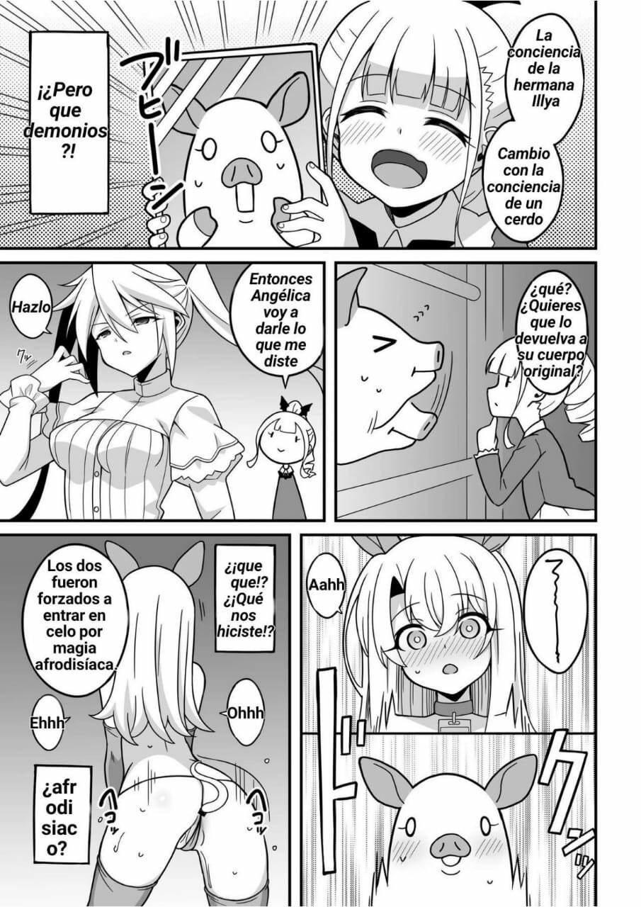 [LemonMaiden (Aoi Masami)] Watashi-tachi Chikan Sarechaimashita | Nos cambiaron de cuerpo (Fate/kaleid liner Prisma Illya) [Spanish] [Digital] - Page 3