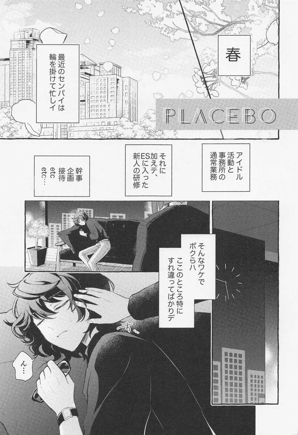 (brilliant days 33) [Hikiniku Nukui (Namu)] Shiyou yo, Senpai. (Ensemble Stars!) - Page 4
