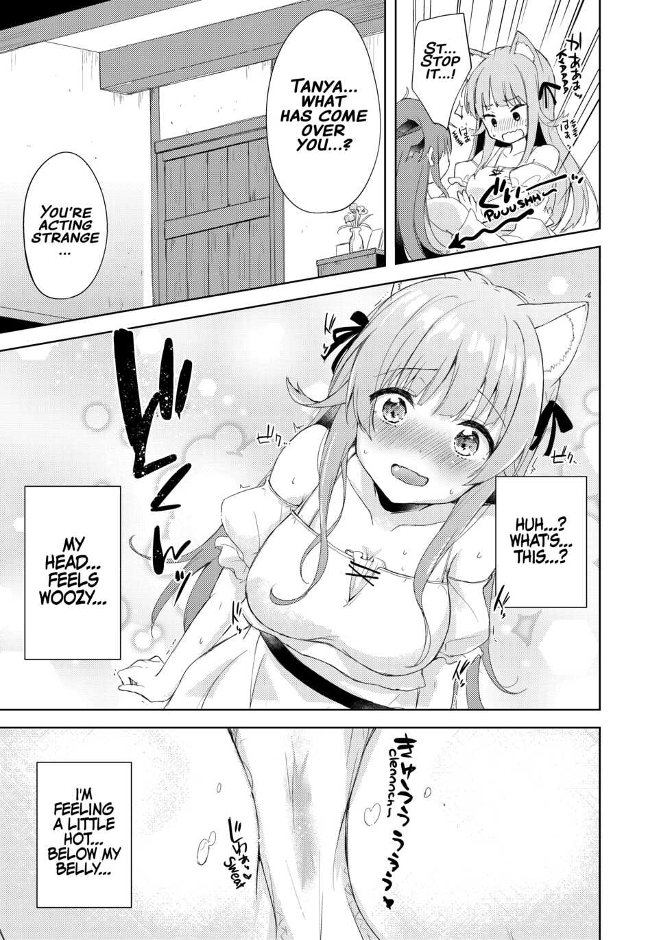 [DROP DEAD!! (Minase Syu)] Saikyoushu no Futari ga Nanika Hen na Potion de Ecchi ni Nacchatta (Yuusha Party wo Tsuihou sareta Beast Tamer, Saikyoushu no Nekomimi Shoujo to Deau) [English] [xinsu] [Digital] - Page 6