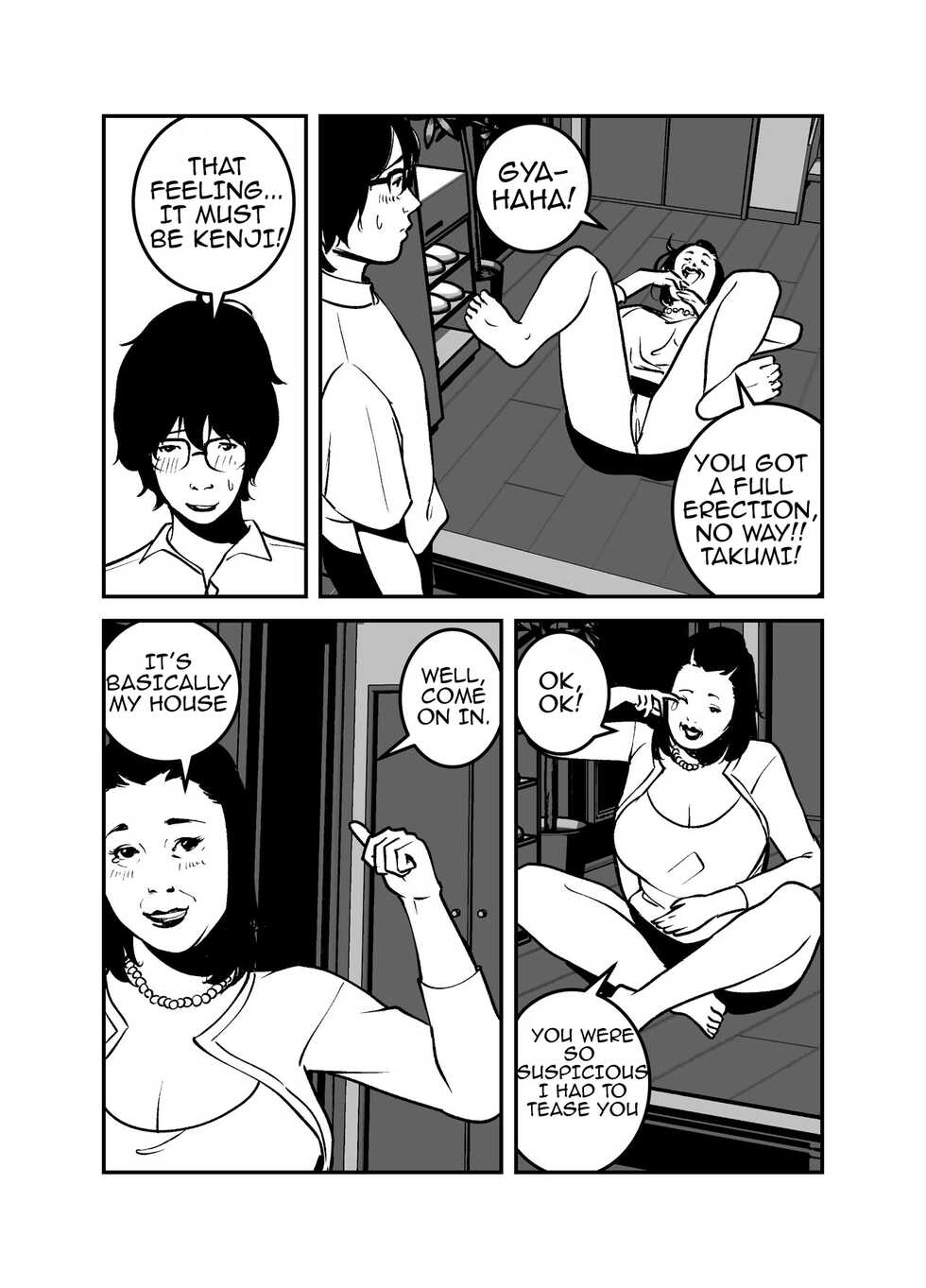 [like-a-moon] Hyoui Suru nara Kanemochi no Bakunyuu Babaa ni Kagiru! | If you want to be possessed, it must be a rich hag with big tits! [English] - Page 6