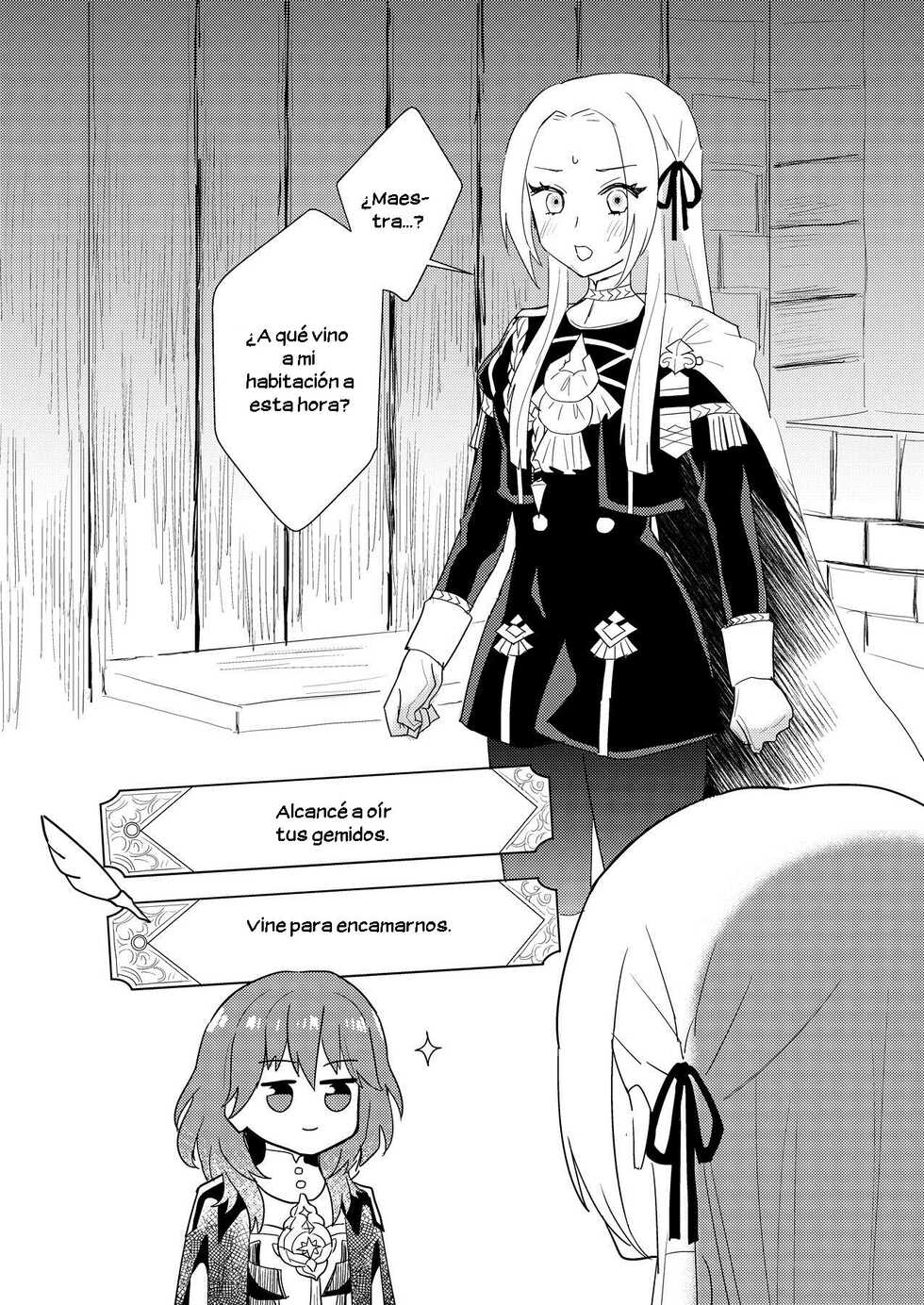 [Moyu Penguin Work] Night Raids (Fire Emblem Three Houses) [Spanish] [Nekomi Fans] - Page 2