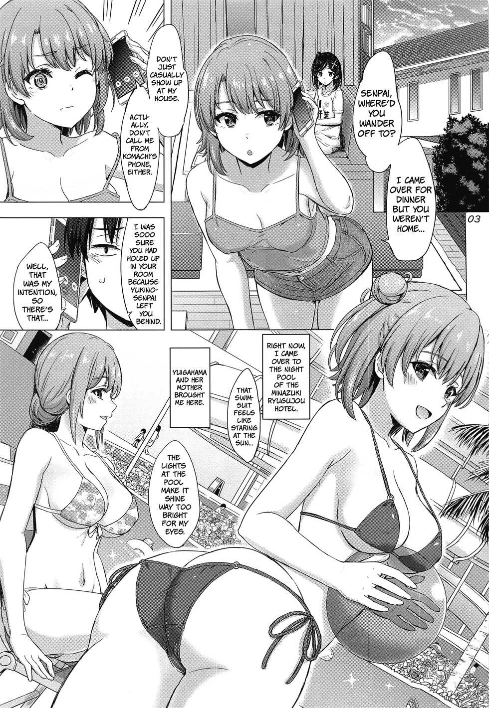 [studio A (Inanaki Shiki)] Jounetsuteki na Natsu no Resort o Yuigahama Oyako to. | A Passionate Summer Resort with the Yuigahamas. (Yahari Ore no Seishun Love Come wa Machigatteiru.) [English] [The People With No Name] [2022-11-05] - Page 2