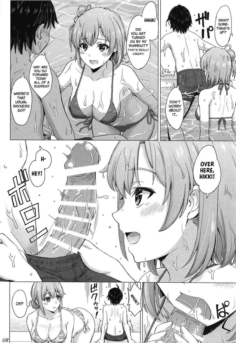 [studio A (Inanaki Shiki)] Jounetsuteki na Natsu no Resort o Yuigahama Oyako to. | A Passionate Summer Resort with the Yuigahamas. (Yahari Ore no Seishun Love Come wa Machigatteiru.) [English] [The People With No Name] [2022-11-05] - Page 7