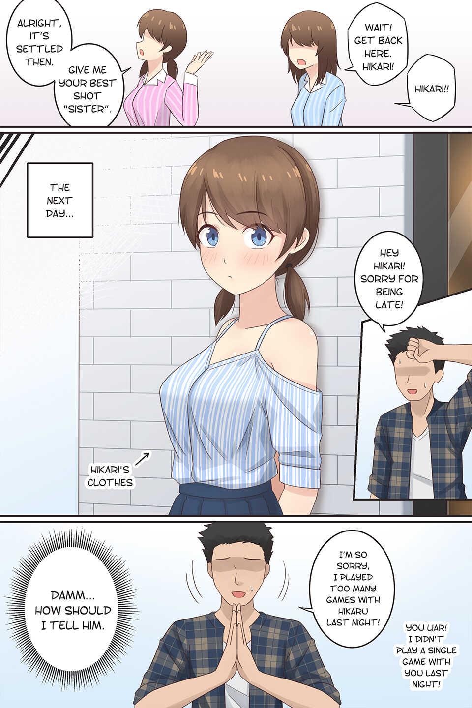 [RudySaki] When My Twins Childhood Friend Became a Girl - Page 3
