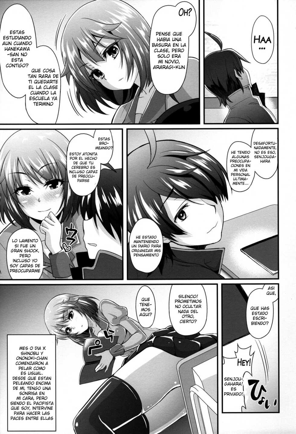 (C88) [Yakumi Benishouga] Pachimonogatari Part 10: Koyomi Diary (Bakemonogatari) [Spanish] - Page 2