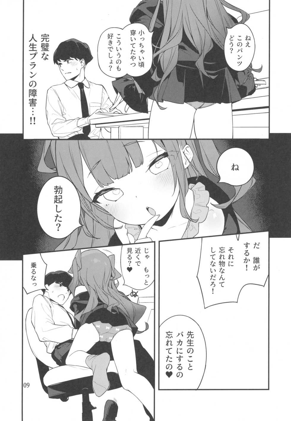 (C99) [Mothman (henreader)] Mesugaki-sama no Iu Toori - As MESUGAKI says! - Page 8