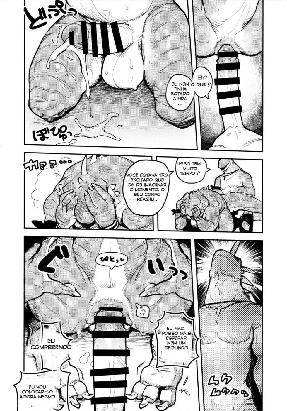 (Kemoket 10) [Rubber Cup Boys (INAX)] Tategami Ryuuzoku no Osa [Portuguese-BR] - Page 29