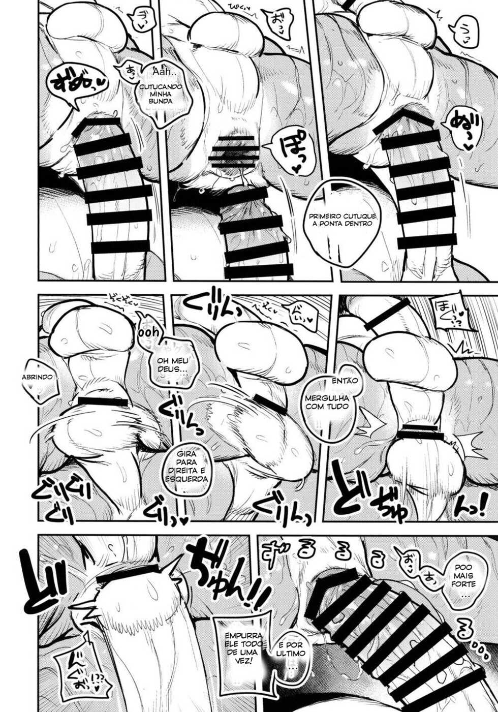 (Kemoket 10) [Rubber Cup Boys (INAX)] Tategami Ryuuzoku no Osa [Portuguese-BR] - Page 35