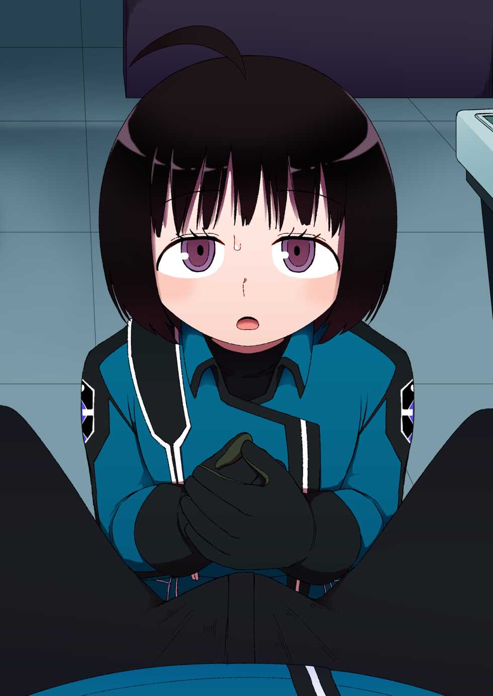 [Yami] Chika-chan no Tekoki Bukkake (World Trigger) - Page 6