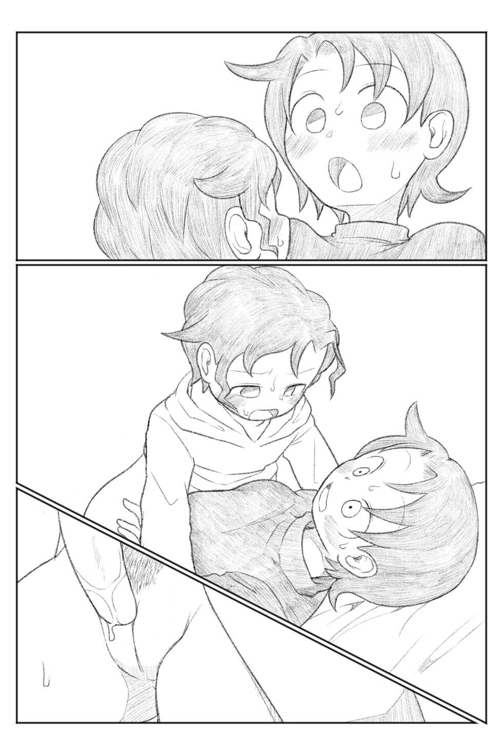 (COMITIA128) [Yami Books (Yami)] Otouto ga Shishunki!? Rough Progress [Sample] - Page 11