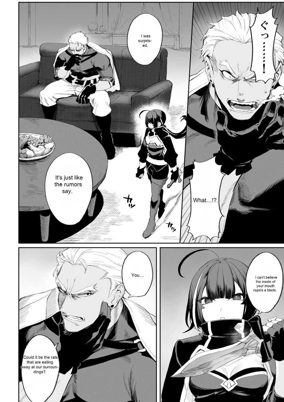 [Nekono Oyashiro (Mashu)] Ikusa Otome to Ikusa Goto! ~Onna Ansatsusha Hen~ | The Maidens of War!. ~Female Assassin Chapter.~ [English] [Machine Translation] - Page 34