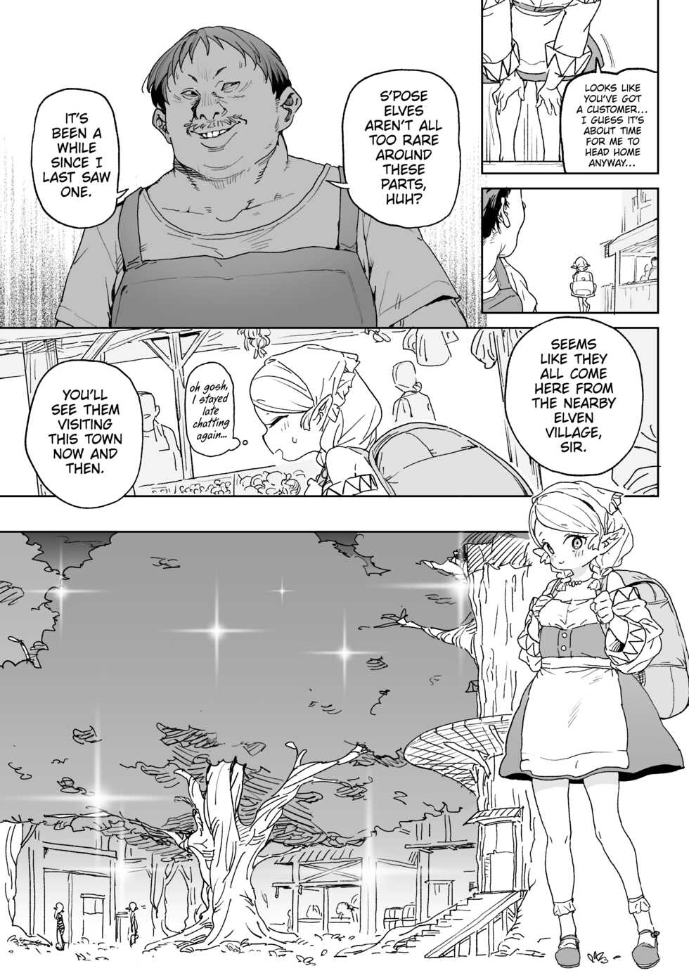 [Meshikutteneru. (Atage)] Oide yo! Elf no Mori Bokujou | Come in! Elven Woods Ranch [English] [The Unseelie Court] [Digital] - Page 4