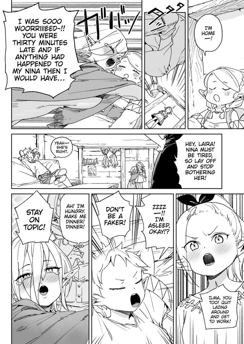 [Meshikutteneru. (Atage)] Oide yo! Elf no Mori Bokujou | Come in! Elven Woods Ranch [English] [The Unseelie Court] [Digital] - Page 5