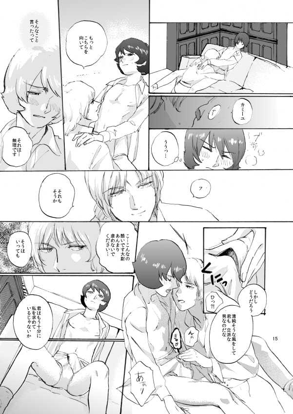 [Gasoline (Shikishima Towako)] WITH ALL LOVE OF SORROW, DEAR ALPHARD (Zeta Gundam) [Digital] - Page 13