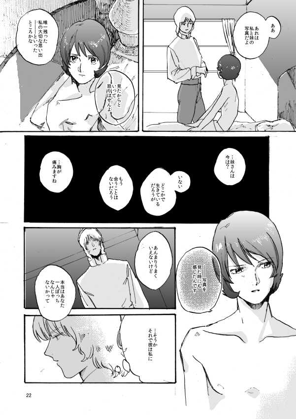 [Gasoline (Shikishima Towako)] WITH ALL LOVE OF SORROW, DEAR ALPHARD (Zeta Gundam) [Digital] - Page 20