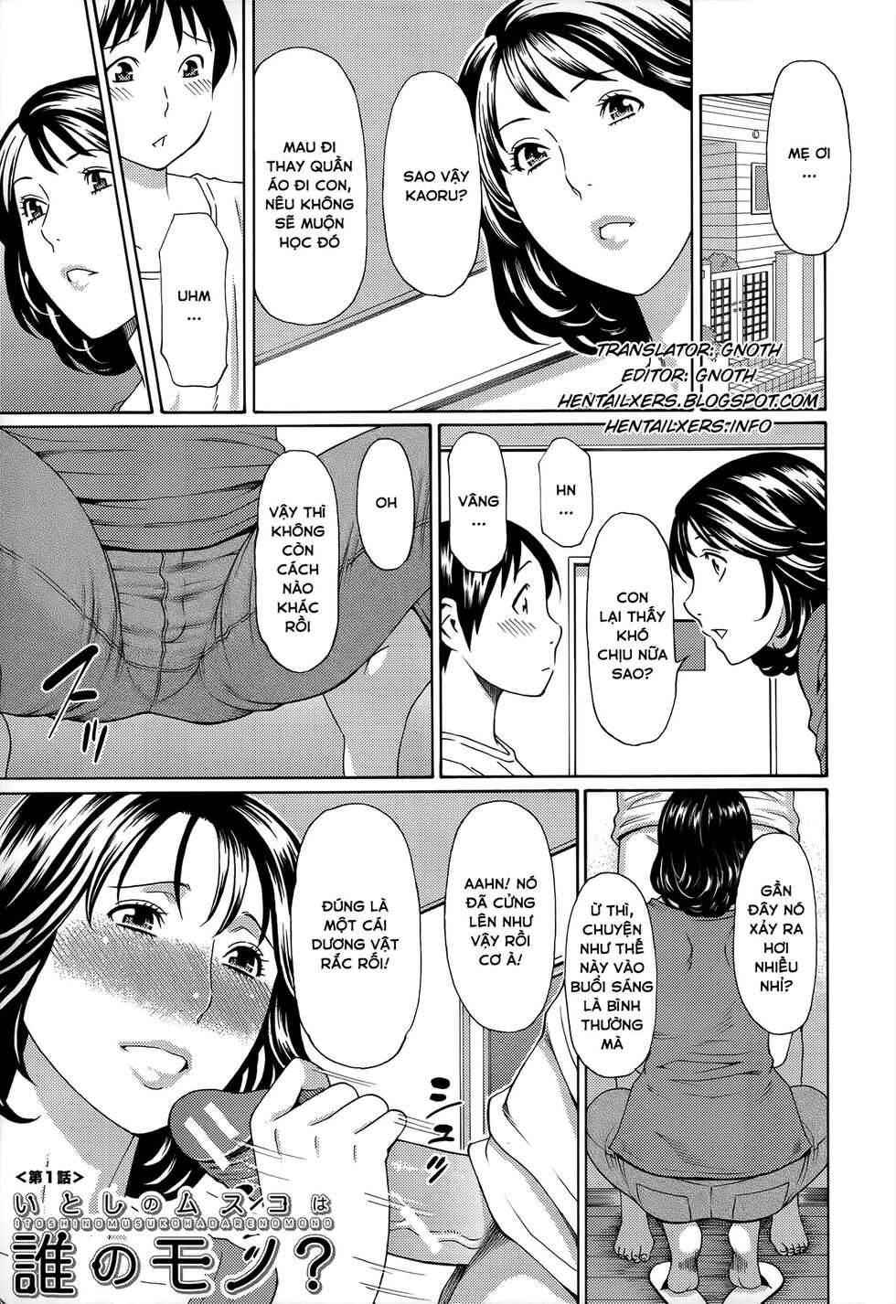 [Takasugi Kou] Mama to Sensei [Vietnamese] - Page 6