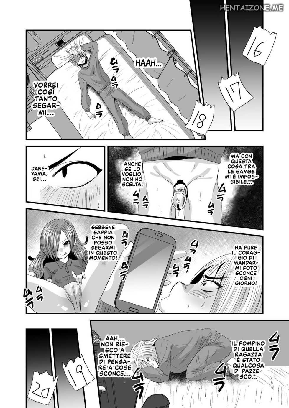 [Sister Mytory (Miginohito Mitsuru)] Makeinu Senpai, Fukujuu shite kudasai | Addestratrice di Maiali [Italian] - Page 11