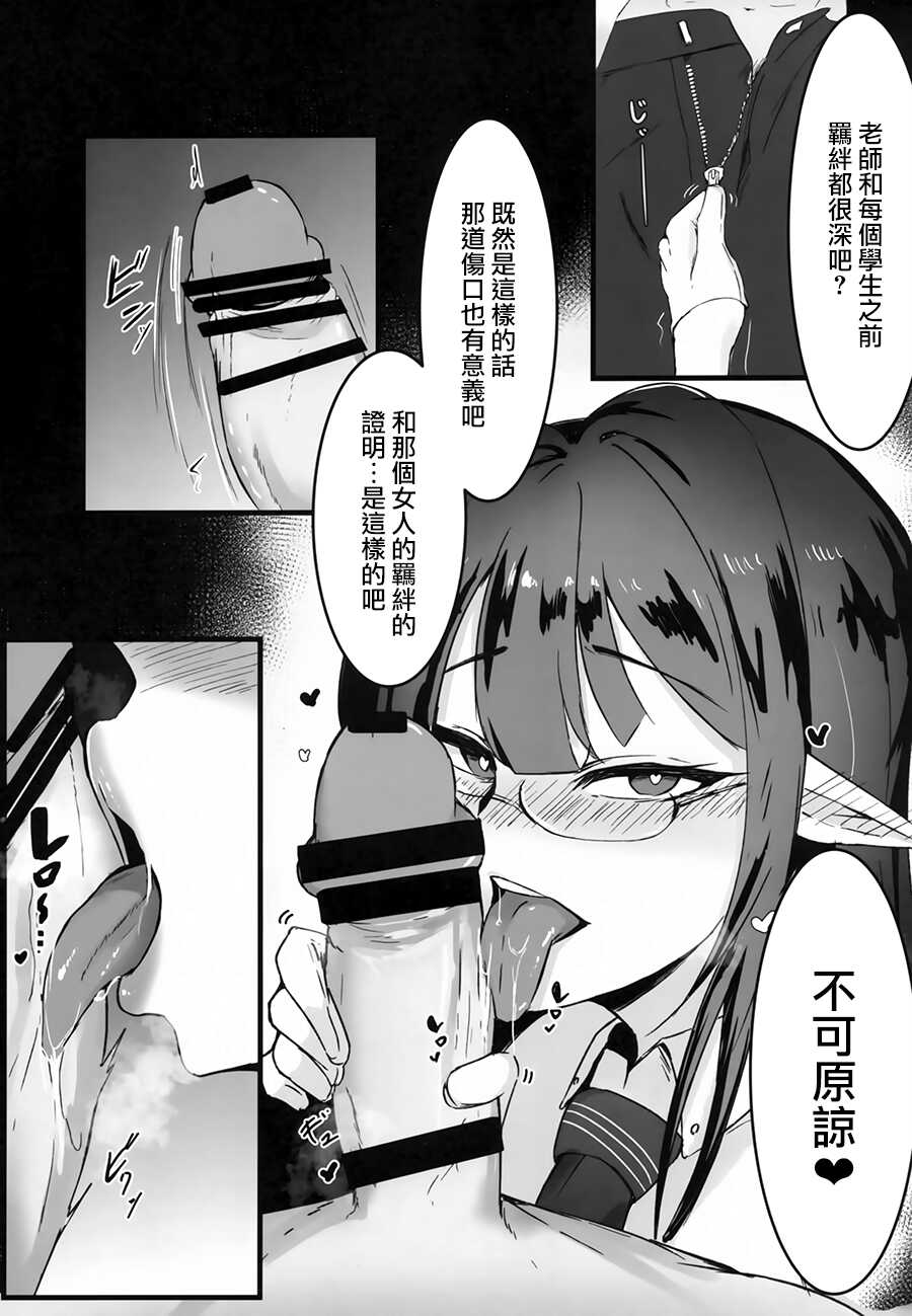 (C101) [Toei Succubus (Chamu)] Yoru no Souryoku-sen INSANE (Blue Archive) [Chinese] - Page 6